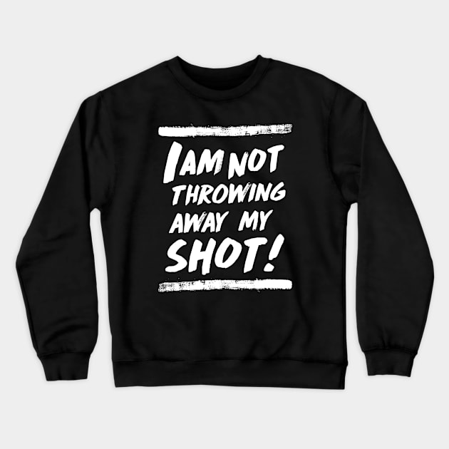 my shot Crewneck Sweatshirt by claudiolemos